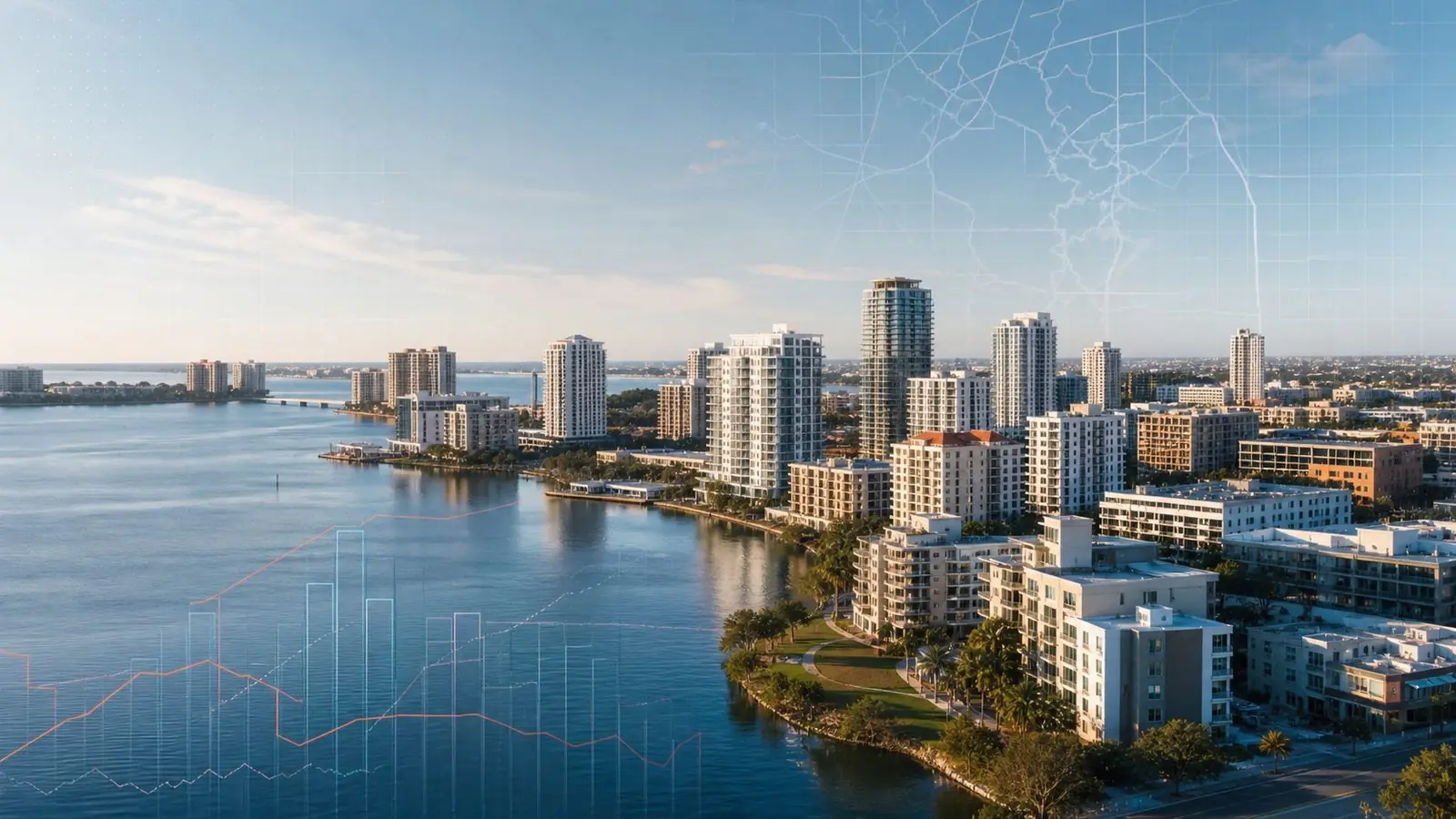 Tampa Bay waterfront property data overview for Hillsborough and Pinellas counties
