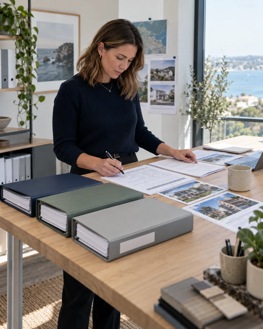 Property specialist independently scoring competing vendor proposals
